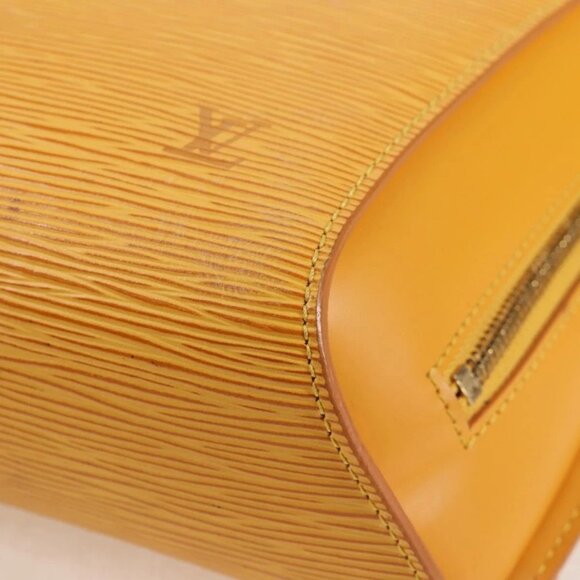 LOUIS VUITTON Epi Mabillon Backpack Yellow M52239 LV Auth 136925 - Picture 4 of 16